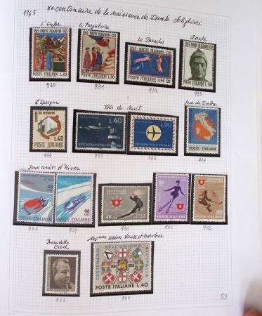 1852-2004 Mint and used collection of Italy in Davo