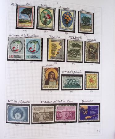 1852-2004 Mint and used collection of Italy in Davo