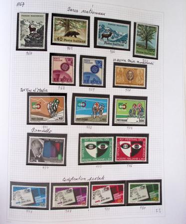 1852-2004 Mint and used collection of Italy in Davo