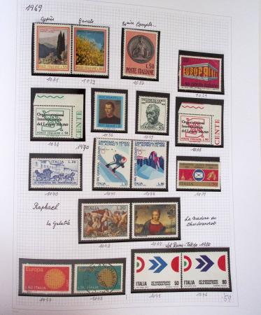 1852-2004 Mint and used collection of Italy in Davo