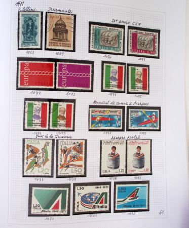 1852-2004 Mint and used collection of Italy in Davo