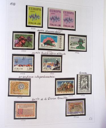 1852-2004 Mint and used collection of Italy in Davo