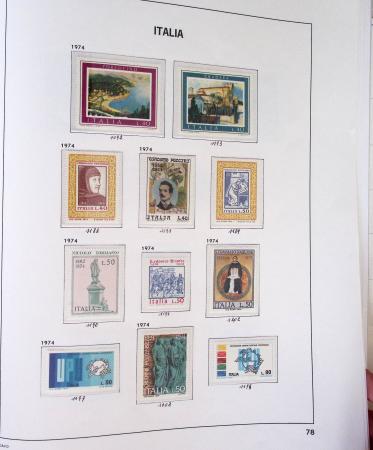 1852-2004 Mint and used collection of Italy in Davo