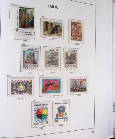 1852-2004 Mint and used collection of Italy in Davo
