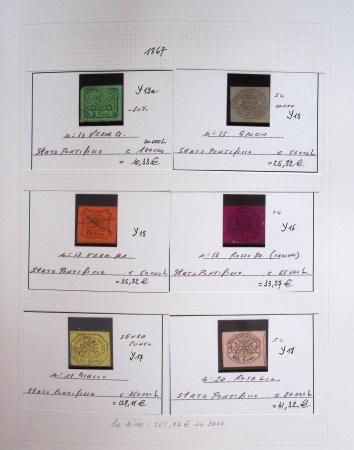 1852-2004 Mint and used collection of Italy in Davo