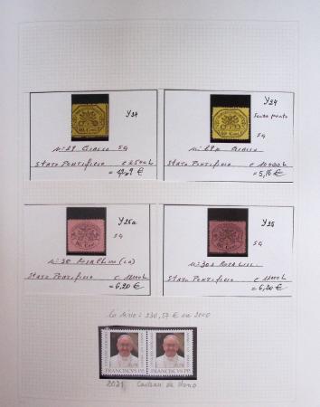 1852-2004 Mint and used collection of Italy in Davo