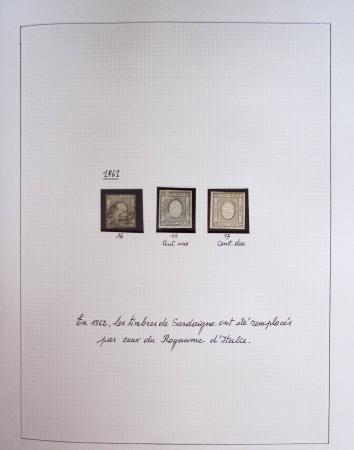 1852-2004 Mint and used collection of Italy in Davo