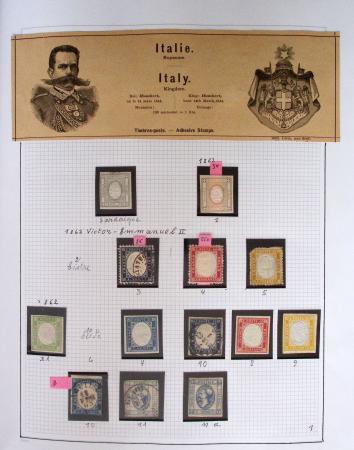1852-2004 Mint and used collection of Italy in Davo