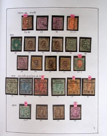 1852-2004 Mint and used collection of Italy in Davo