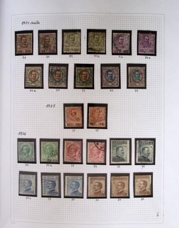 1852-2004 Mint and used collection of Italy in Davo