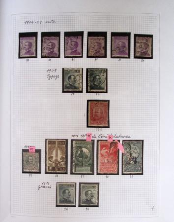 1852-2004 Mint and used collection of Italy in Davo