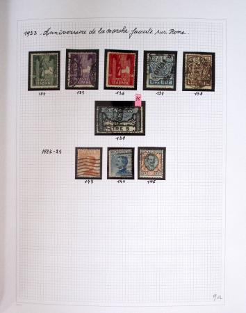1852-2004 Mint and used collection of Italy in Davo
