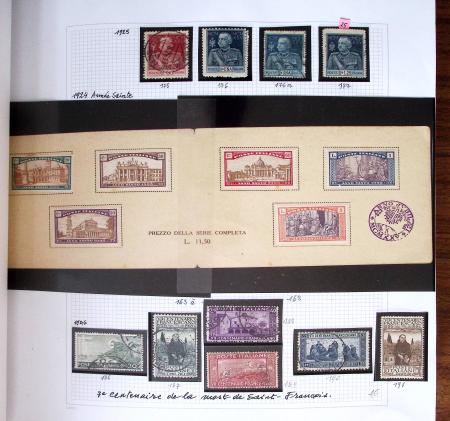 1852-2004 Mint and used collection of Italy in Davo