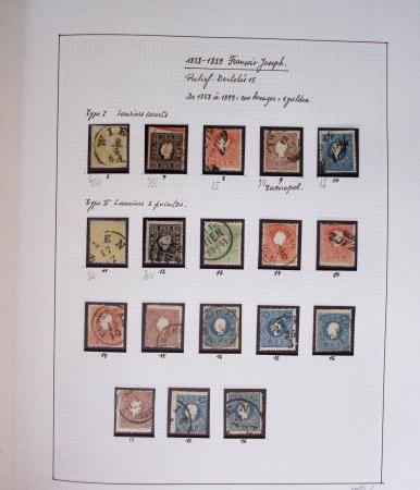 1850-1973 Chiefly used collection in one Davo album,