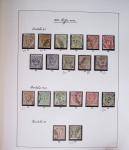 1850-1973 Chiefly used collection in one Davo album,
