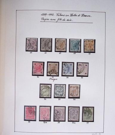 1850-1973 Chiefly used collection in one Davo album,