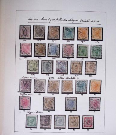 1850-1973 Chiefly used collection in one Davo album,