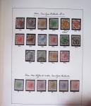 1850-1973 Chiefly used collection in one Davo album,
