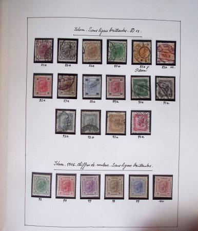 1850-1973 Chiefly used collection in one Davo album,