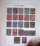 1850-1973 Chiefly used collection in one Davo album,