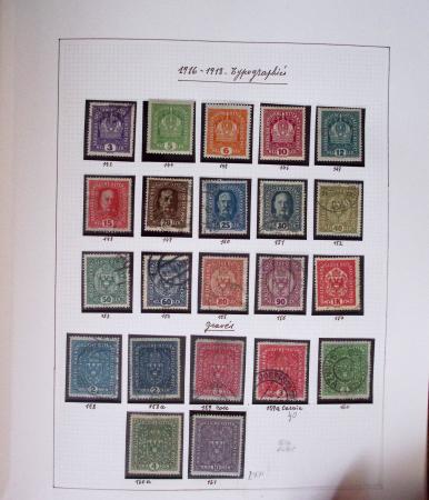 1850-1973 Chiefly used collection in one Davo album,
