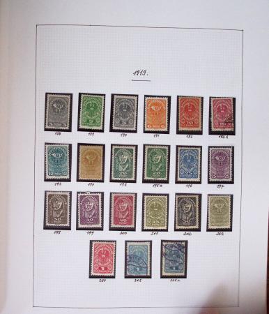 1850-1973 Chiefly used collection in one Davo album,