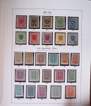 1850-1973 Chiefly used collection in one Davo album,