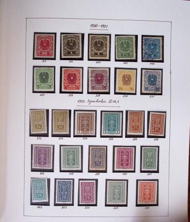 1850-1973 Chiefly used collection in one Davo album,