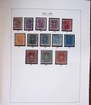 1850-1973 Chiefly used collection in one Davo album,