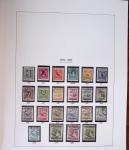1850-1973 Chiefly used collection in one Davo album,