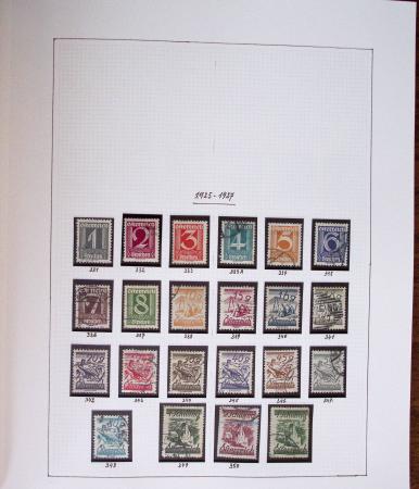 1850-1973 Chiefly used collection in one Davo album,