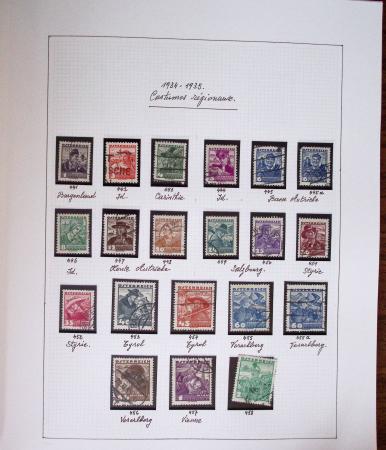 1850-1973 Chiefly used collection in one Davo album,