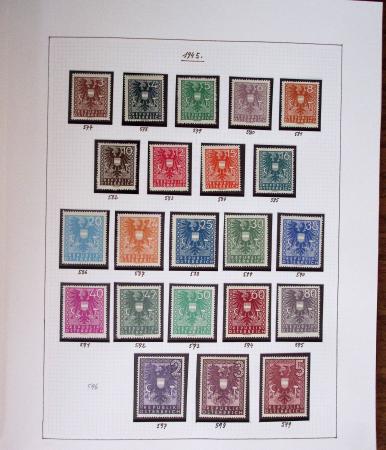 1850-1973 Chiefly used collection in one Davo album,
