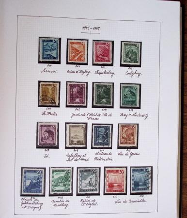 1850-1973 Chiefly used collection in one Davo album,