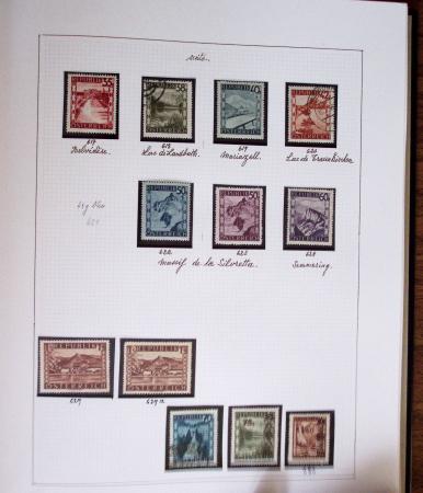 1850-1973 Chiefly used collection in one Davo album,