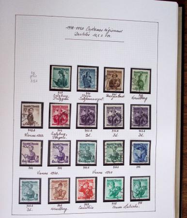 1850-1973 Chiefly used collection in one Davo album,