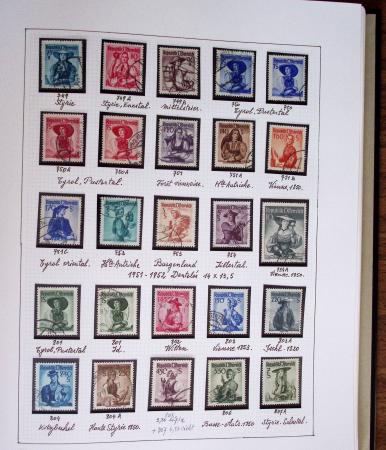 1850-1973 Chiefly used collection in one Davo album,