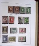 1850-1973 Chiefly used collection in one Davo album,