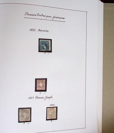 1850-1973 Chiefly used collection in one Davo album,