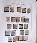 1850-1973 Chiefly used collection in one Davo album,