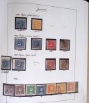 1850-1973 Chiefly used collection in one Davo album,