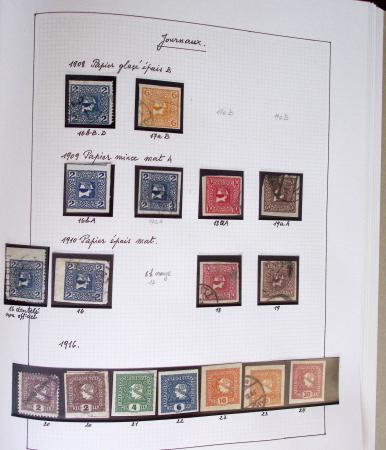 1850-1973 Chiefly used collection in one Davo album,