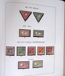 1850-1973 Chiefly used collection in one Davo album,