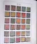 1850-1973 Chiefly used collection in one Davo album,
