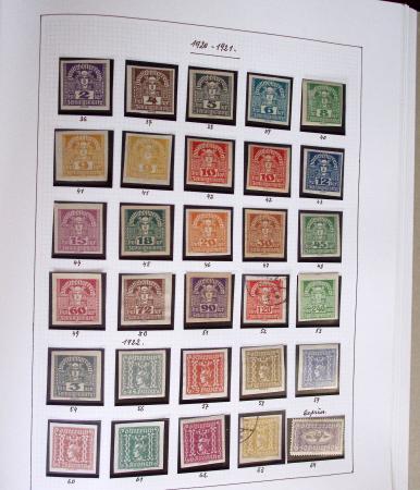 1850-1973 Chiefly used collection in one Davo album,