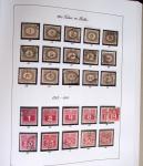 1850-1973 Chiefly used collection in one Davo album,