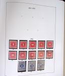 1850-1973 Chiefly used collection in one Davo album,