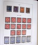 1850-1973 Chiefly used collection in one Davo album,
