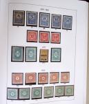 1850-1973 Chiefly used collection in one Davo album,