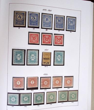 1850-1973 Chiefly used collection in one Davo album,